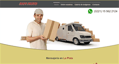 Desktop Screenshot of mensajeriarapimoto.com