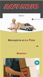 Mobile Screenshot of mensajeriarapimoto.com